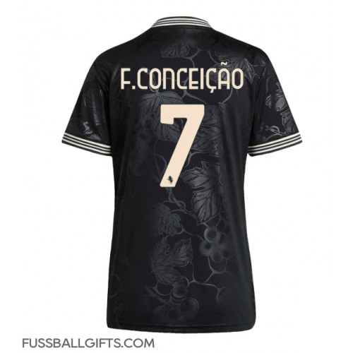 Juventus Francisco Conceicao #7 Fußballbekleidung 3rd trikot Damen 2025-26 Kurzarm